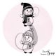 Tampon Mr & Mme Snowman