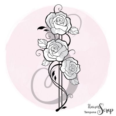 Tampon Composition de Roses