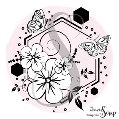 Tampon Hexagone printanier