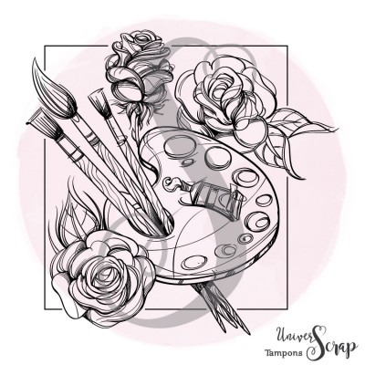 Tampon Palette de peintre
