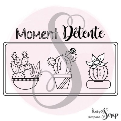 Tampon Moment Détente & Cactus