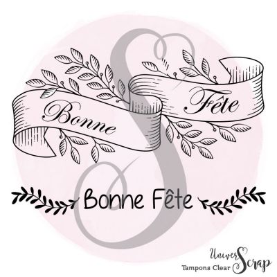 2 Tampons Clear Bonne Fête