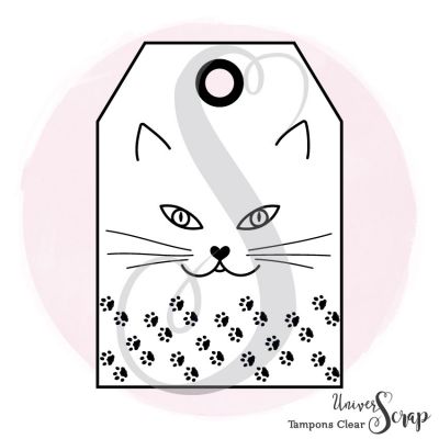 1 Tampon Clear Vacances Tag Chat