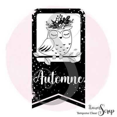 1 Tampon Clear Tag Automne