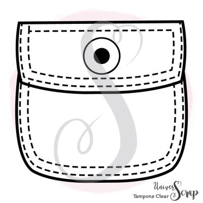 1 Tampon Clear Poche Jeans ronde