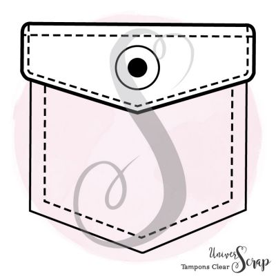 1 Tampon Clear Mini poche de jeans