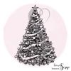 Tampon Sapin de Noël