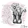Tampon Ecriture et bottes