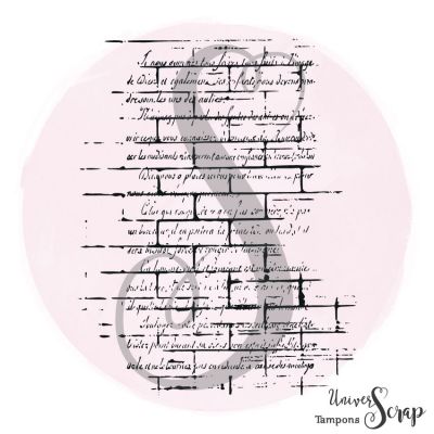 Tampon Fond Mur Script