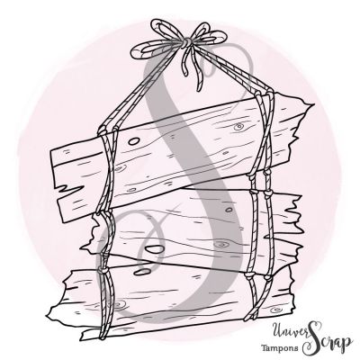 Tampon Panneau bois déstructuré