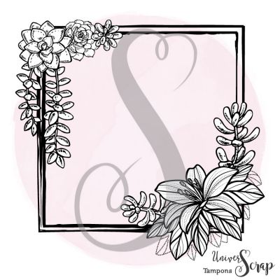 Tampon Grand cadre & Succulentes