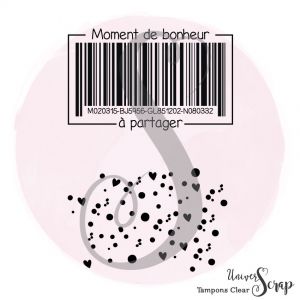 2 Tampons Clear Code Barre
