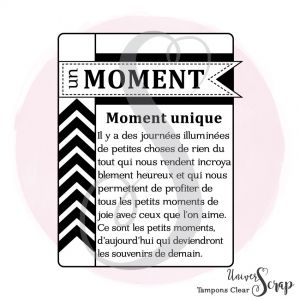 1 Tampon Clear Tag Moment