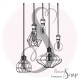Tampon Suspension Luminaire Industrielle
