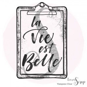 Tampon Clear La vie est belle