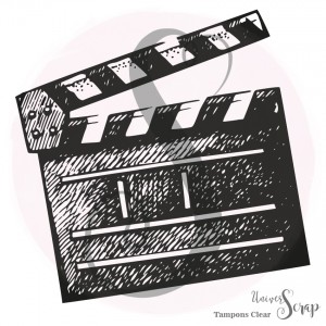 Tampon Clear Clap de cinéma