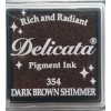 Encre à pigments Delicata Dark Brown Shimmer