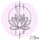 Tampon Fleur de lotus