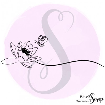 Tampon Nenuphar & papillon