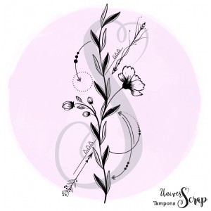 Tampon Fleur & Flèches