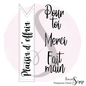 4 Tampons Clear Plaisir d'offrir