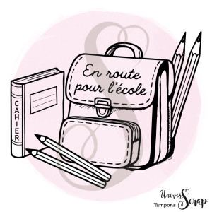 Tampon En route pour l'école