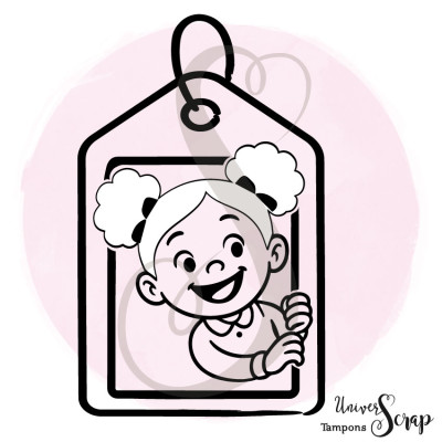 Tampon Tag Petit écolière