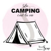 2 Tampons Camping sous la tente