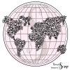 Tampon Globe en fleur XXl