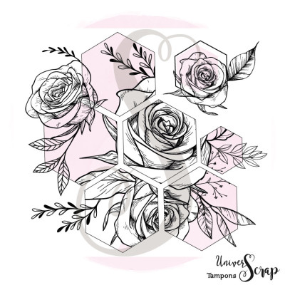 Tampon "Hexa'Roses"