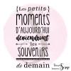 Tampon Les souvenirs de demain