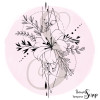 Tampon Géométrie floral