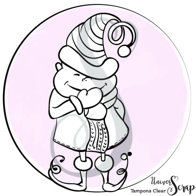 Tampon Clear "Gnome Rigolo"