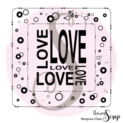 Tampon Clear "Cadre Love"