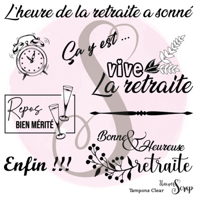 Tampons Clear "Bonne Retraite"