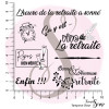 Tampons Clear "Bonne Retraite"