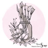 Tampon Clear "L'Art en Fleur"