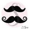 Tampon 2 Moustaches 3,5 cm