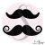 Tampon 2 Moustaches 3,5 cm