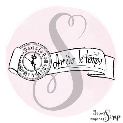Tampon Arrêter le temps