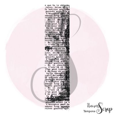Tampon Ecriture grunge V.