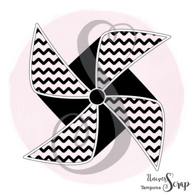Tampon Moulin à vent "zig zag"