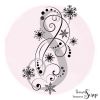 Tampon Arabesque & Flocons