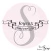 Tampon Ruban "Joyeux anniversaire"