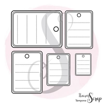 Tampon Jeu de 5 étiquettes