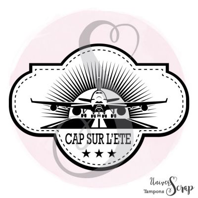 Tampon Avion Cap sur l'été