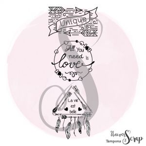 Tampon 3 Petits Boho