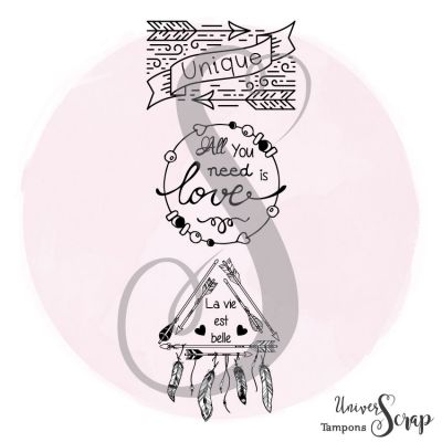 Tampon 3 Petits Boho