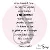 Tampon Mots d'Eté