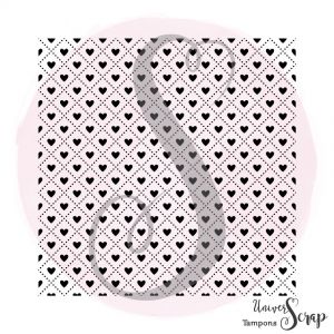 Tampon Fond Mini Coeurs